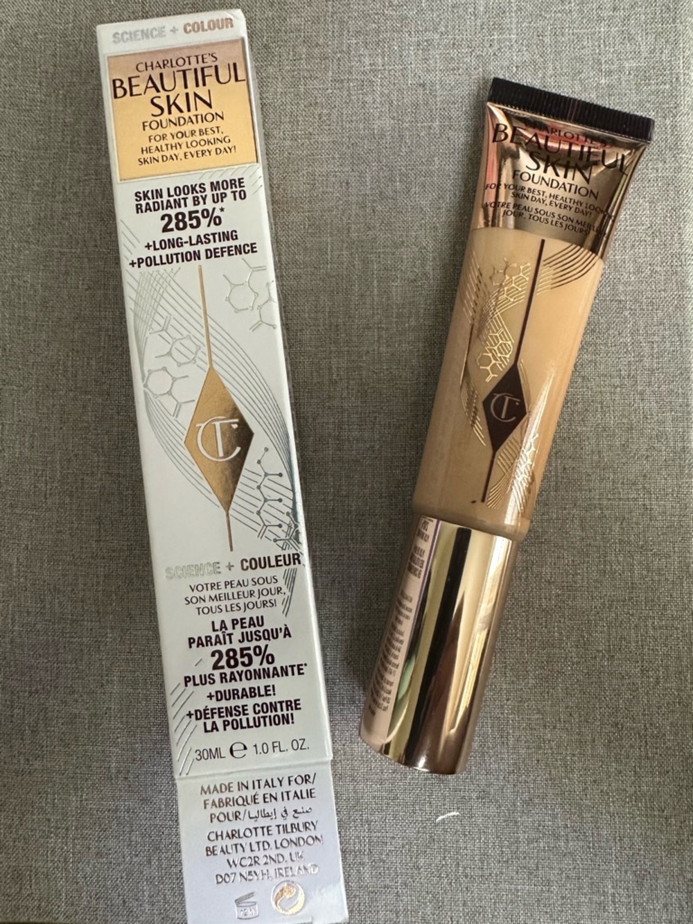 Charlotte Tilbury Beautiful Skin Foundation — Shade 6 Neutral